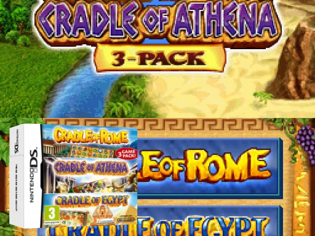 3 Game Pack! - Cradle of Rome + Cradle of Athena + Cradle of Egypt — mixrbv2 (EU)