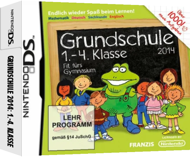 Grundschule 1.-4. Klasse - Fit fuers Gymnasium 2014 — box-3D (DE)