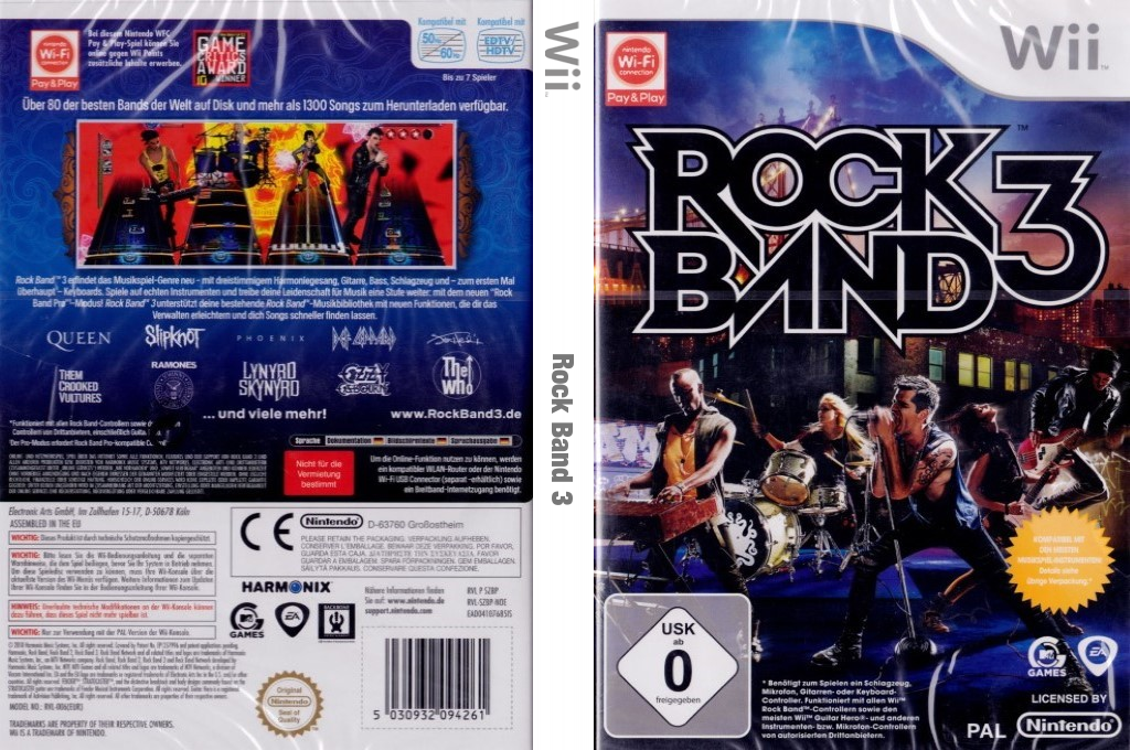 Rock Band 3 — box-texture (DE)