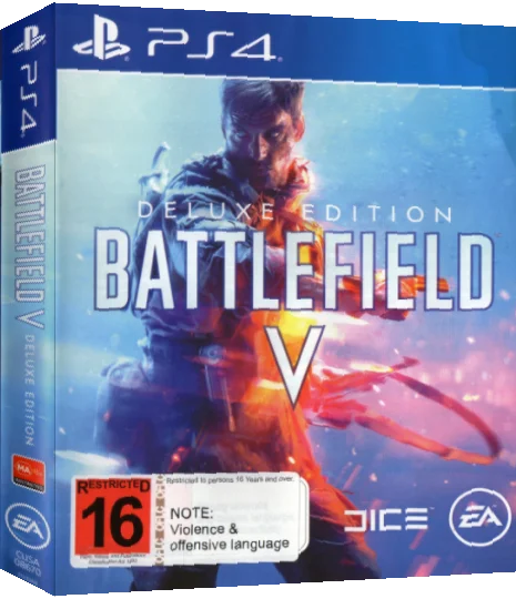 Battlefield 5 - Deluxe Edition — box-3D (AU)