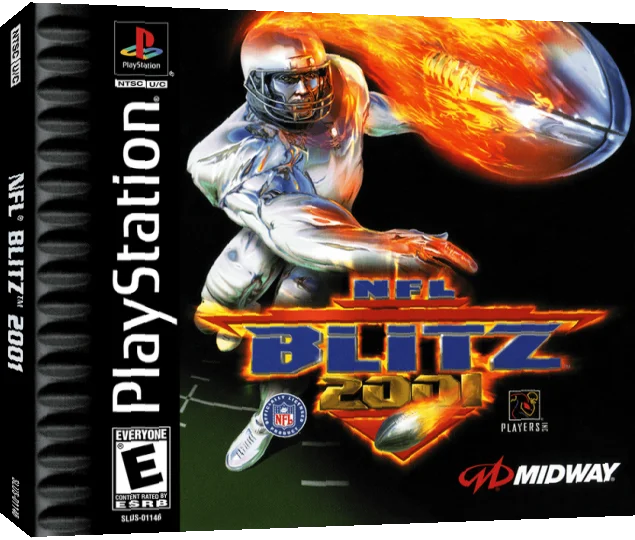 NFL Blitz 2001 — box-3D (US)