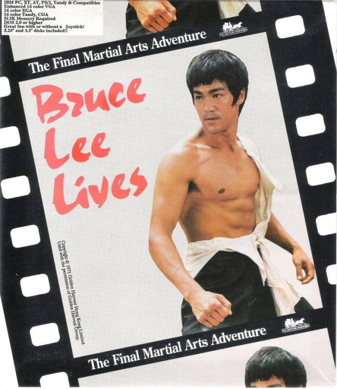 Bruce Lee Lives box art