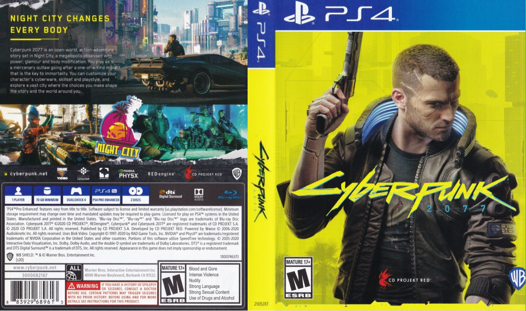 Cyberpunk 2077 — box-texture (US)