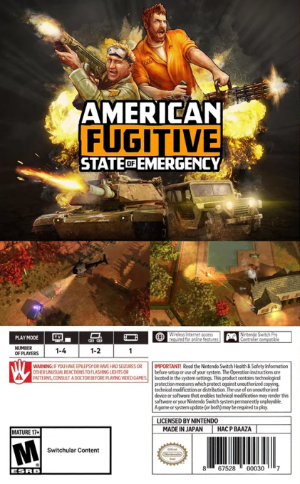 American Fugitive — box-2D-back (US)