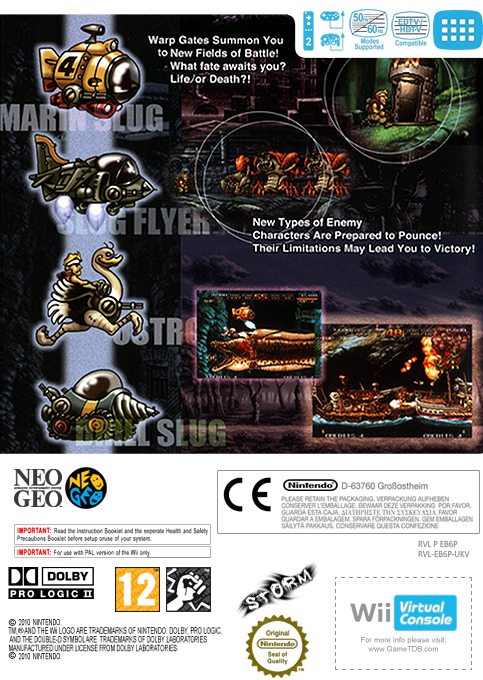 Metal Slug 3 — box-2D-back (EU)