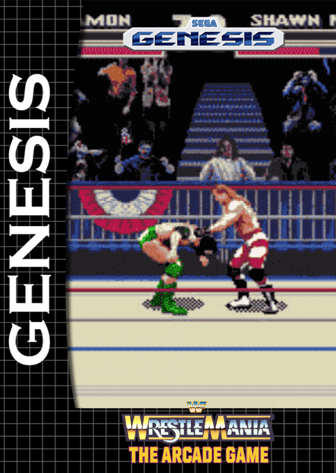 Wwf Wrestlemania - The Arcade Game — box-2D (SS)