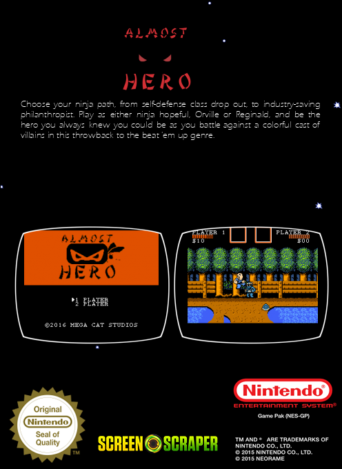 Almost Hero — box-2D-back (SS)