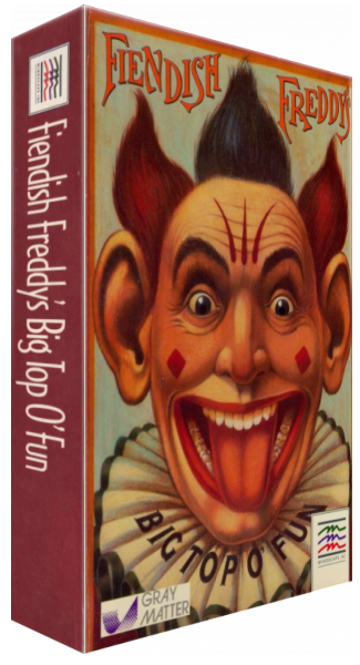 Fiendish Freddy's Big Top o' Fun — box-3D (US)