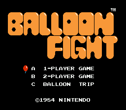 Balloon Fight — sstitle (WOR)