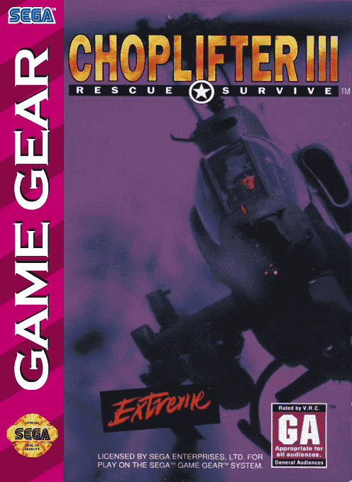 Choplifter 3 box art
