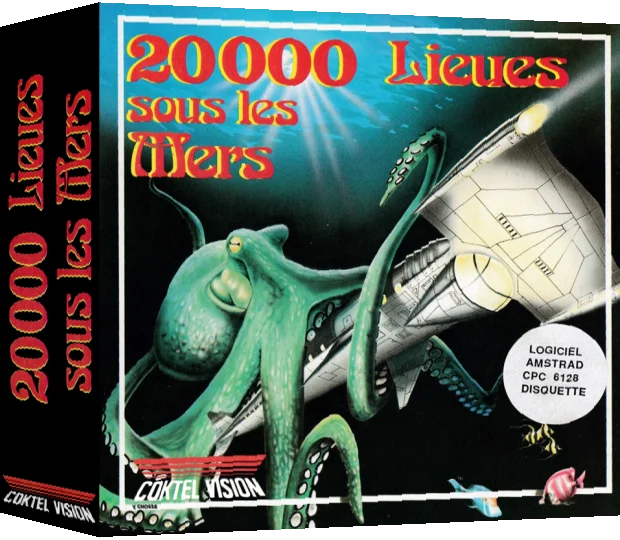 20 000 Lieues Sous Les Mers — box-3D (FR)