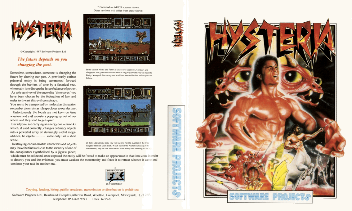 Hysteria — box-texture (EU)