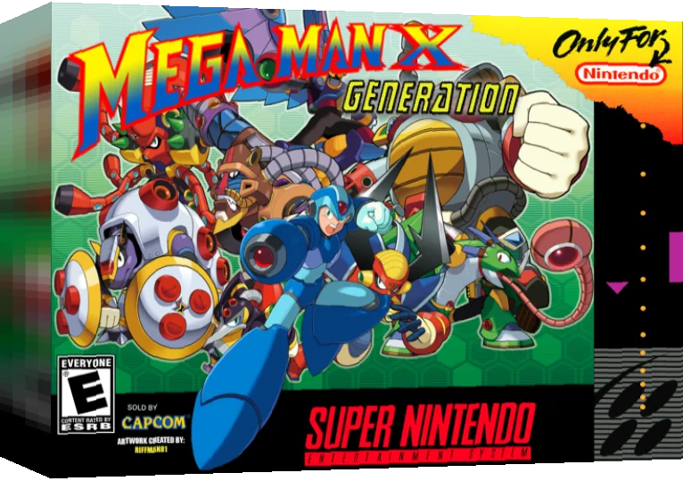 MegaMan X : Generation — box-3D (US)