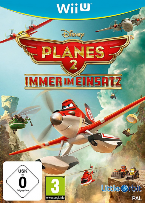 Disney Planes - Fire & Rescue — box-2D (DE)