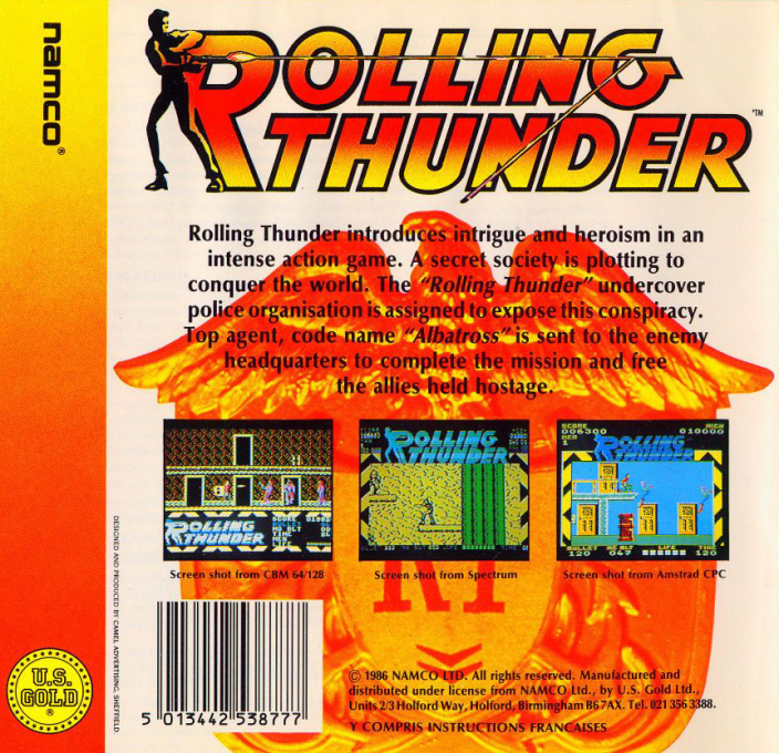 Rolling Thunder — box-2D-back (EU)