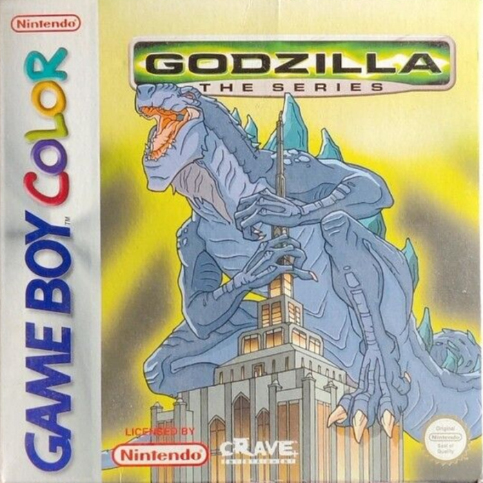 Godzilla : The Series — box-2D (EU)