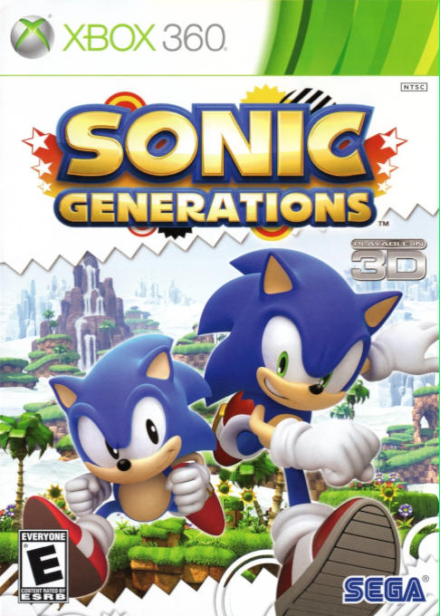 Sonic Generations box art