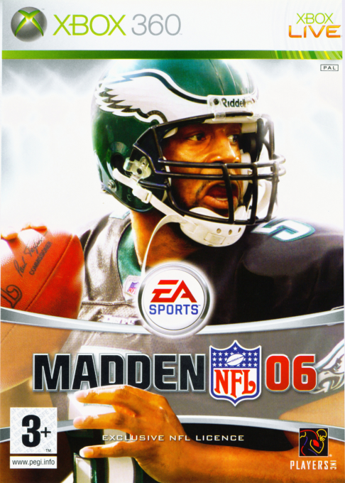 Madden NFL 06 box art