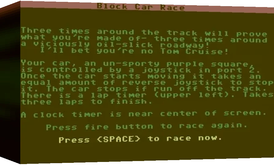 Block Car Race — box-3D (WOR)