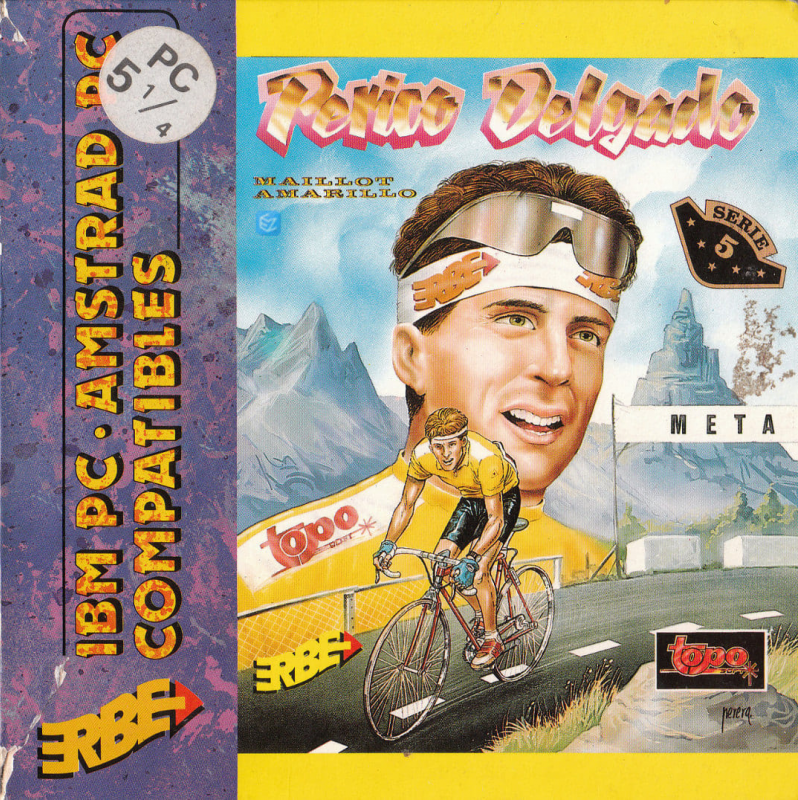 Perico Delgado Maillot Amarillo box art