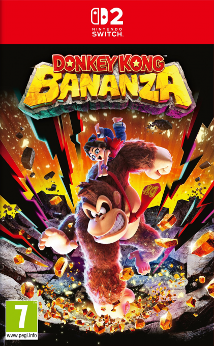 Donkey Kong Bananza box art