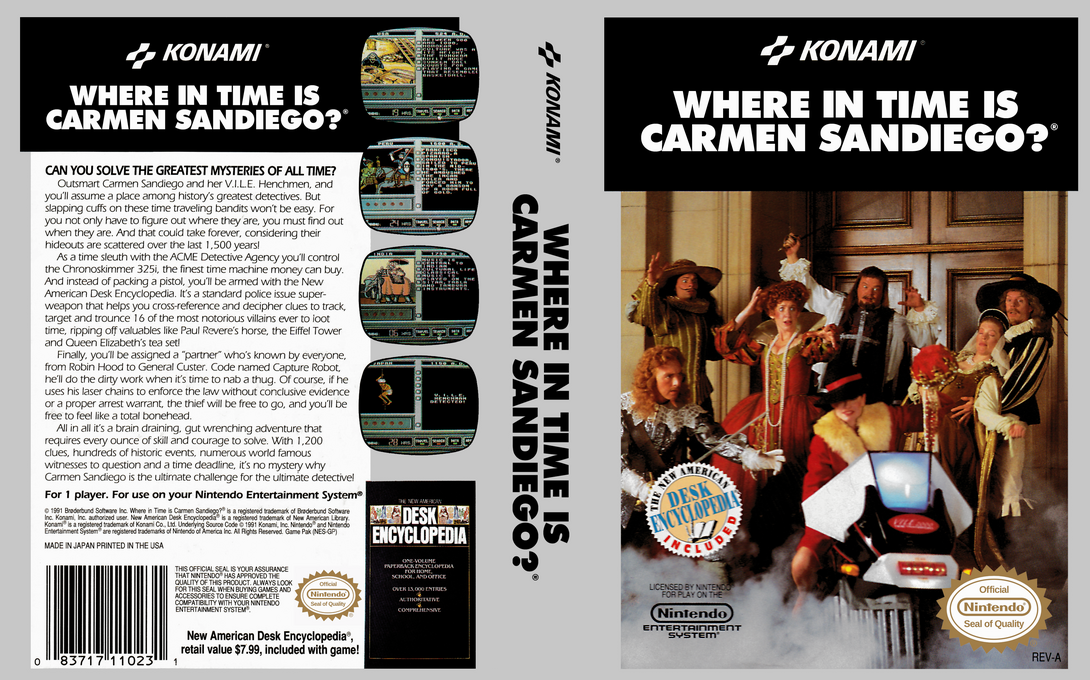 Where in Time Is Carmen Sandiego — box-texture (US)