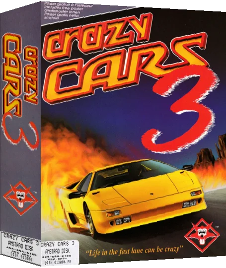 Crazy Cars 3 — box-3D (EU)