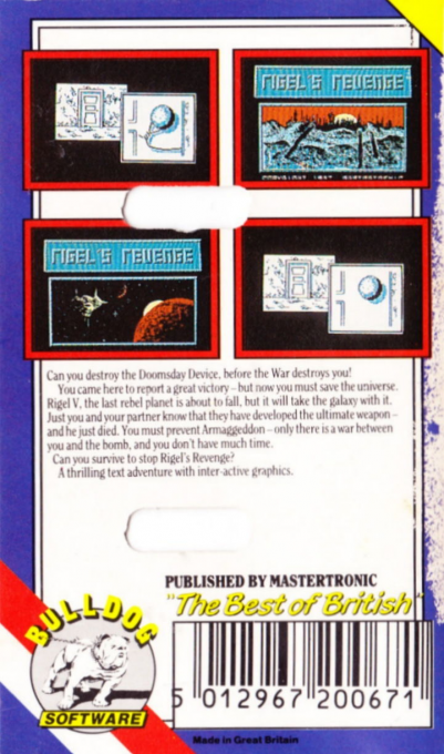 Rigel's Revenge — box-2D-back (EU)
