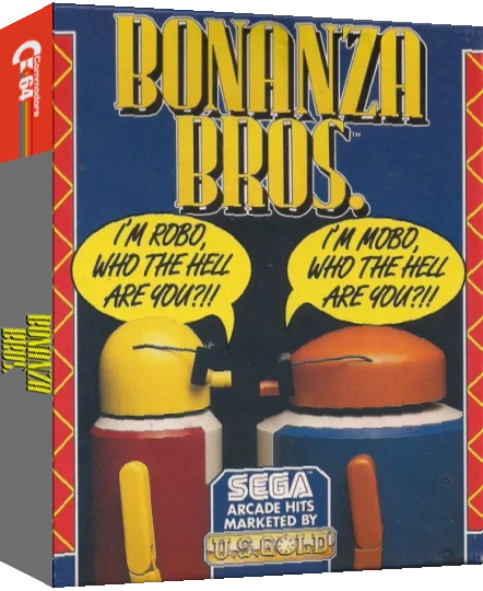 Bonanza Bros — box-3D (EU)