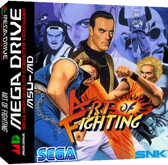 Art of Fighting — box-3D (WOR)