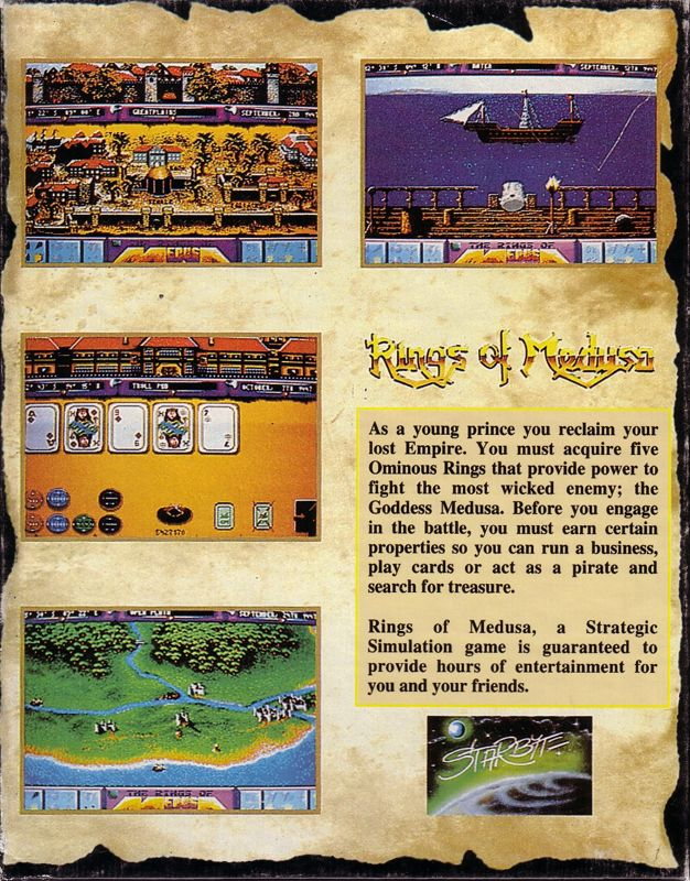 Rings Of Medusa — box-2D-back (US)