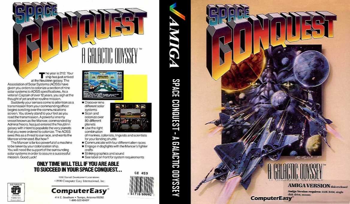 Space Conquest - A Galactic Odyssey — box-texture (US)