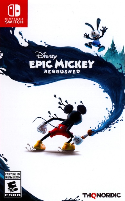 Epic Mickey - Rebrushed box art