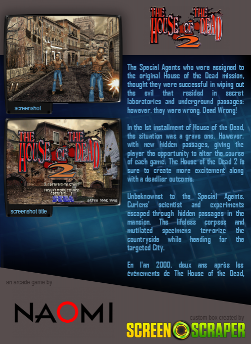 The House of the Dead 2 — box-2D-back (SS)