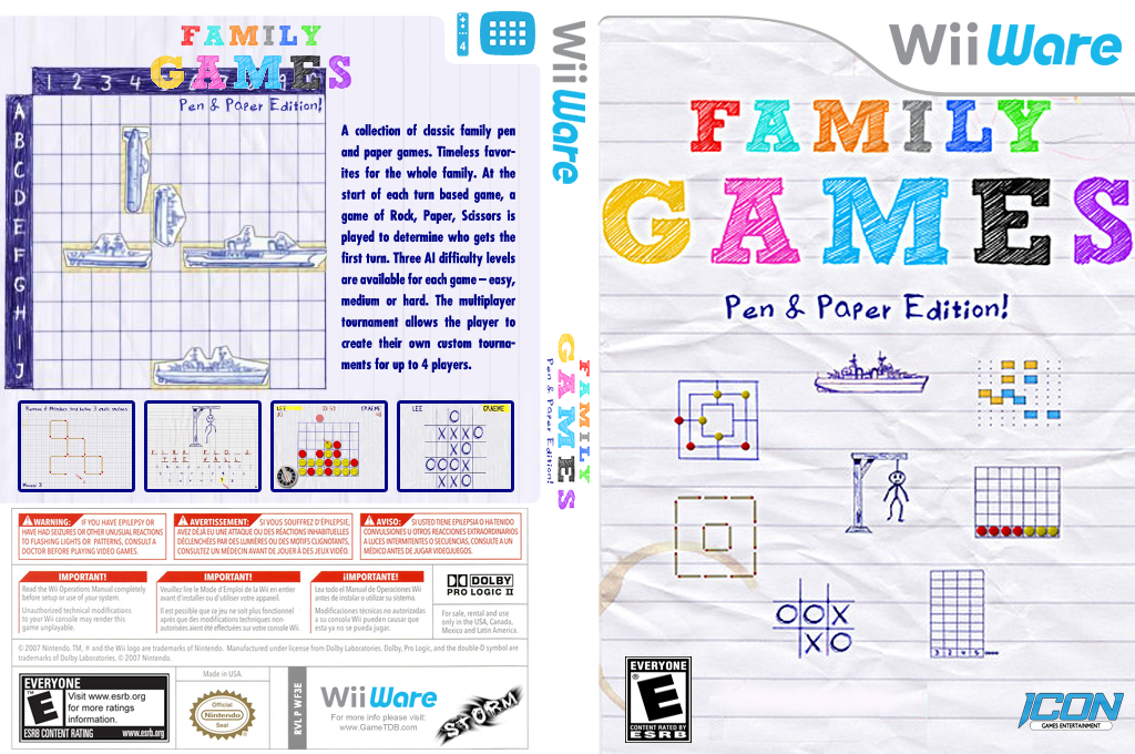 Family Games - Pen And Paper Edition — box-texture (US)