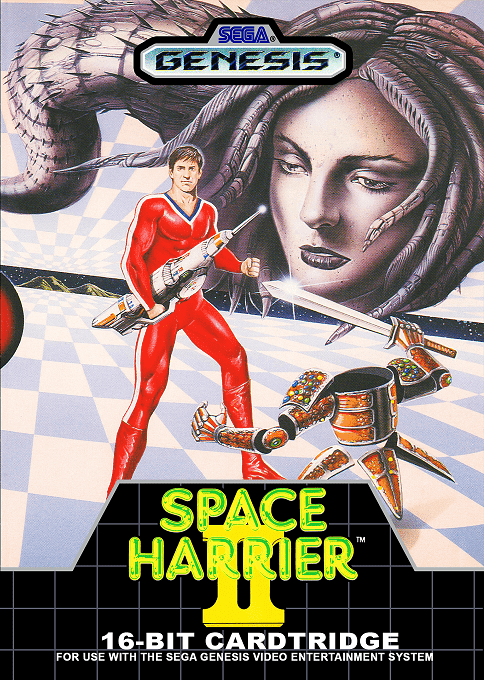 Space Harrier 2 box art