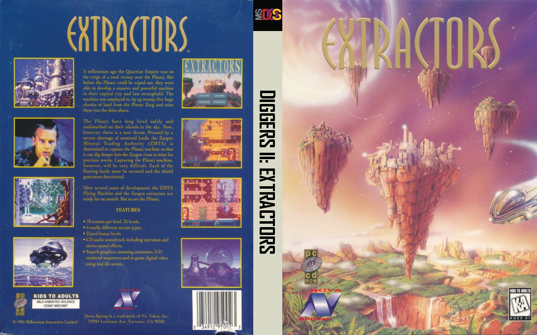 Extractors - The Hanging Worlds of Zarg — box-texture (US)