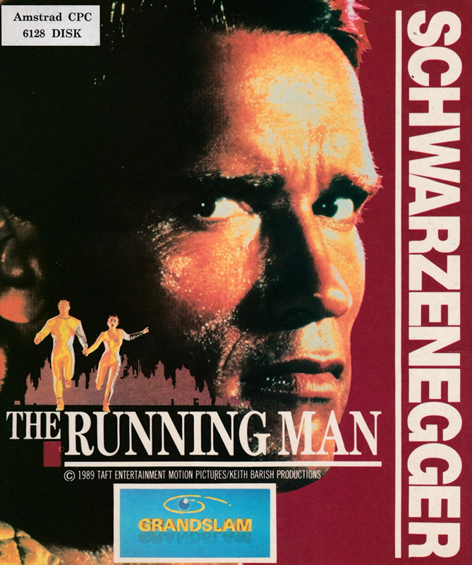 Running Man, The box art