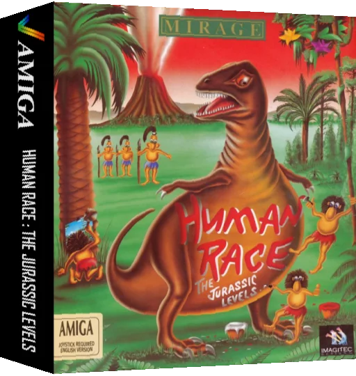Human Race - The Jurassic Levels — box-3D (EU)