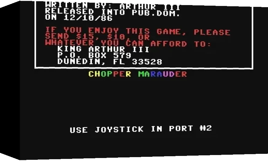 Chopper Marauder — box-3D (WOR)