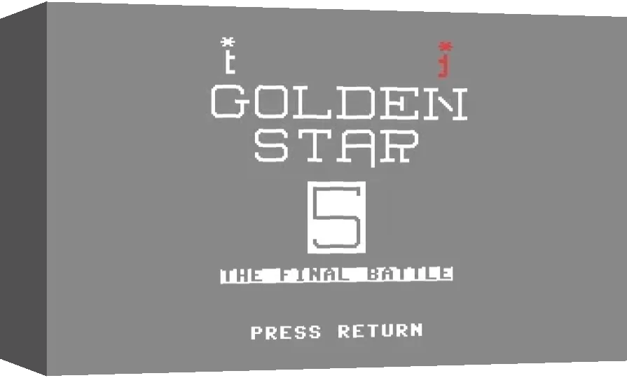 Golden Star 5 : The Final Battle — box-3D (WOR)