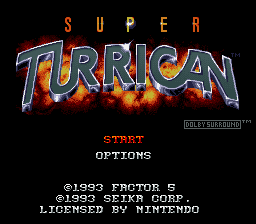Super Turrican — sstitle (WOR)