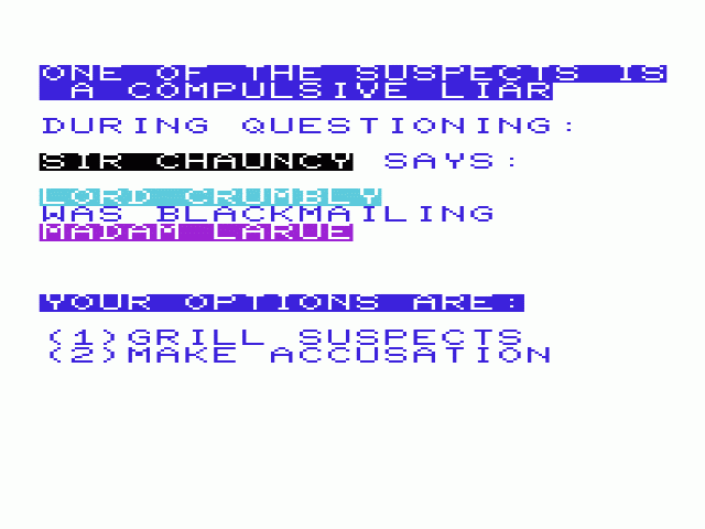 Sleuth — ss (WOR)