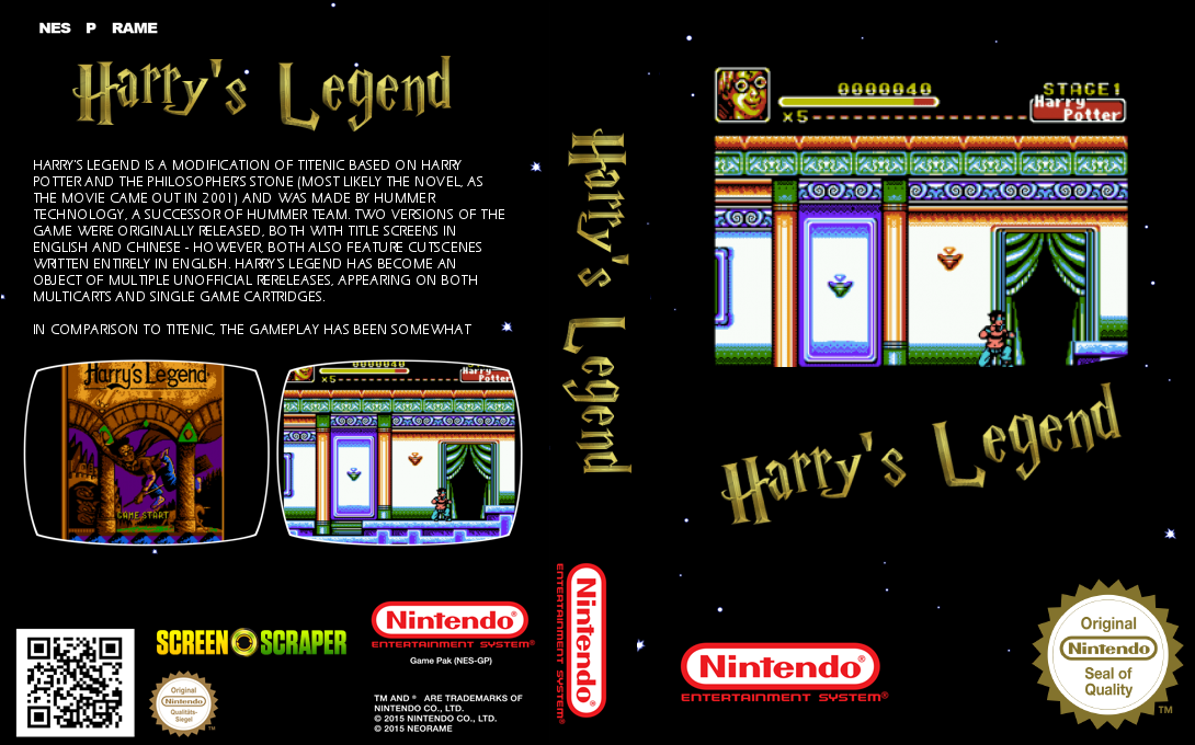Harry's Legend - Hali Chuanqi — box-texture (SS)