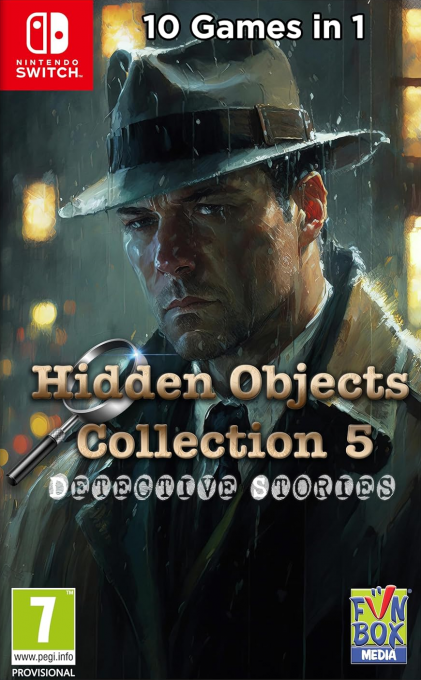 Hidden Objects Collection Volume 5 - Detective Stories box art