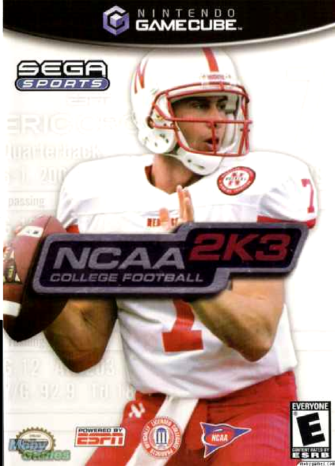 NCAA College Football 2K3 box art