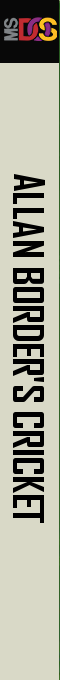 Allan Border's Cricket — box-2D-side (AU)