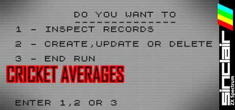 Cricket Averages — steamgrid