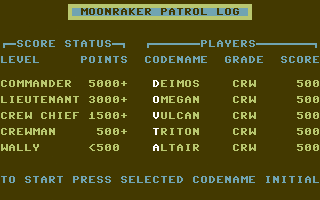 Moonraker Patrol — sstitle (WOR)