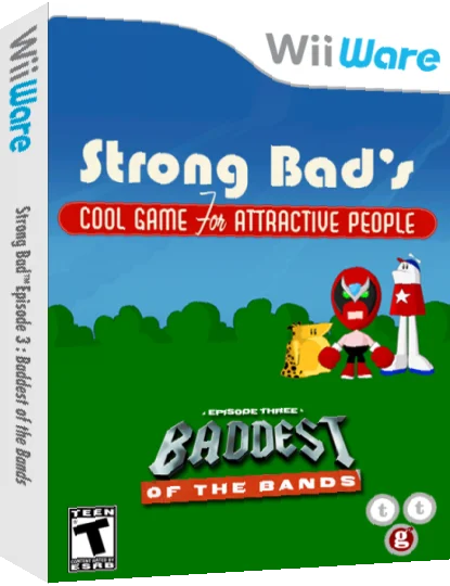 Strong Bad's Cool Game For Attractive People - Episode 3 - Baddest Of The Bands — box-3D (US)